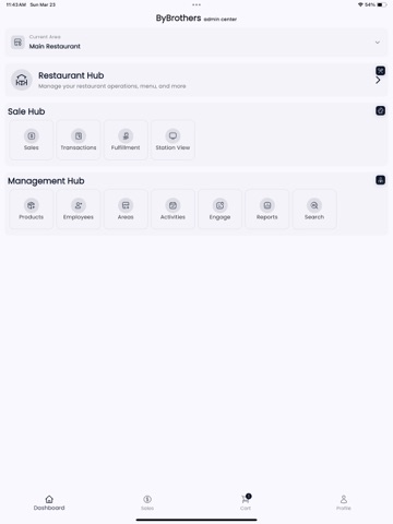 ParksIQ Admin iPad screenshot