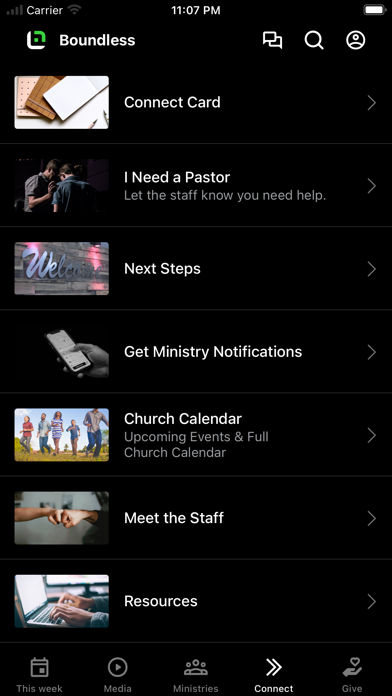 Boundless Church Screenshot