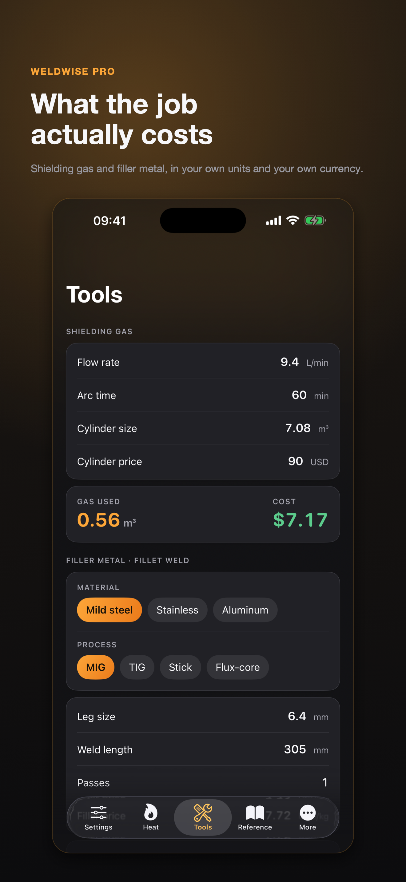 Weldwise: Welding Calculator screenshot 3