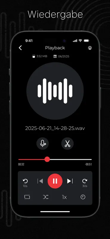 Audio-Recorder Pro & Cleaner screenshot 4 of 10