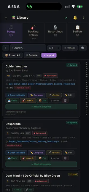 FretStudio screenshot 4