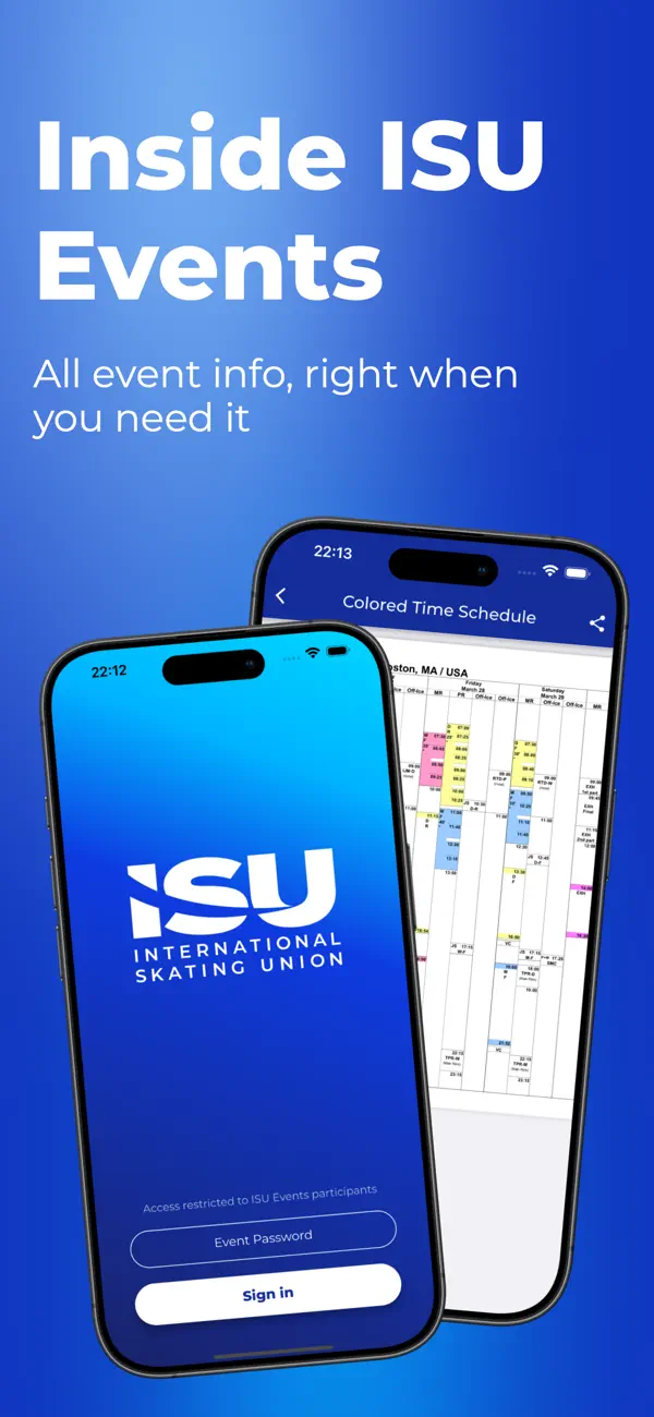 Screenshot #1 pour ISU Events