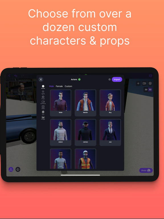 Storyblocker iPad screenshot 4 - Photo & Video app