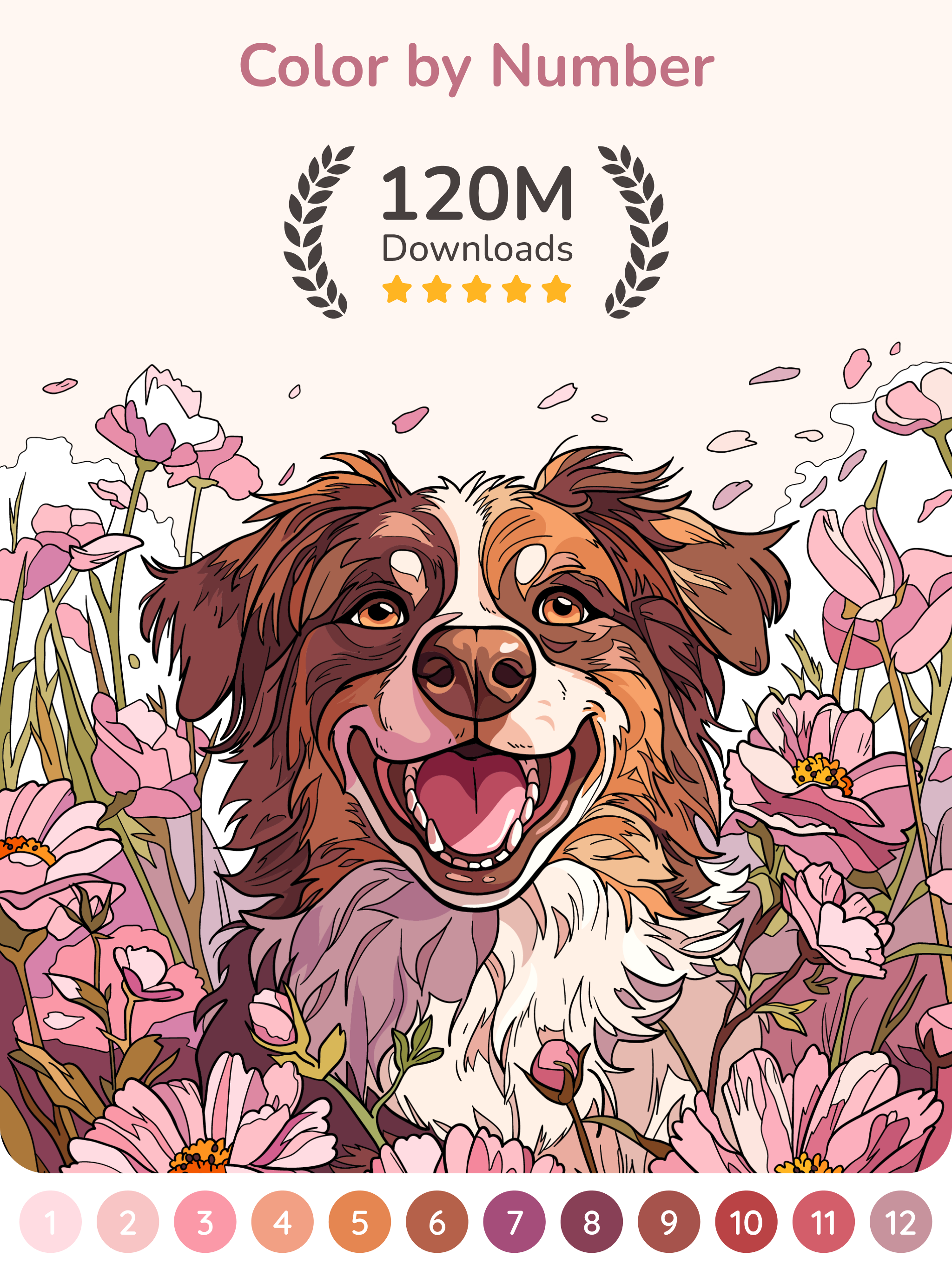 Happy Color by Numbers Game