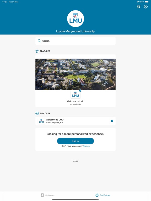 LMU Lion app screenshot