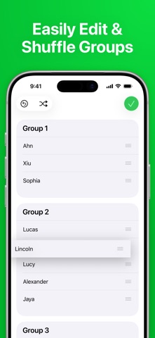 Groups - Random Team Generator Screenshot 4 of 10