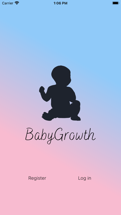 BabyGrowth: Create Baby Charts Screenshot