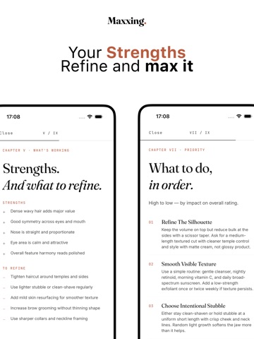 Maxxing - LooksMax PSL Scale iPad screenshot