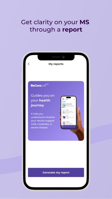 BeCare MS: Multiple Sclerosis Screenshot