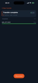 ShareDrop.org: File Transfer screenshot