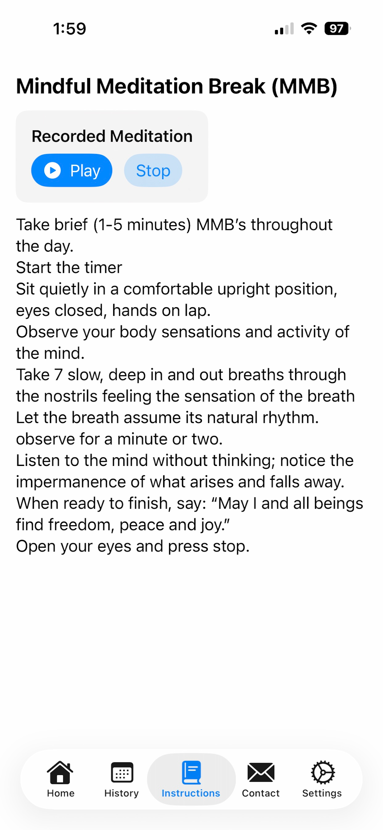 MeditateMD MMB screenshot 4