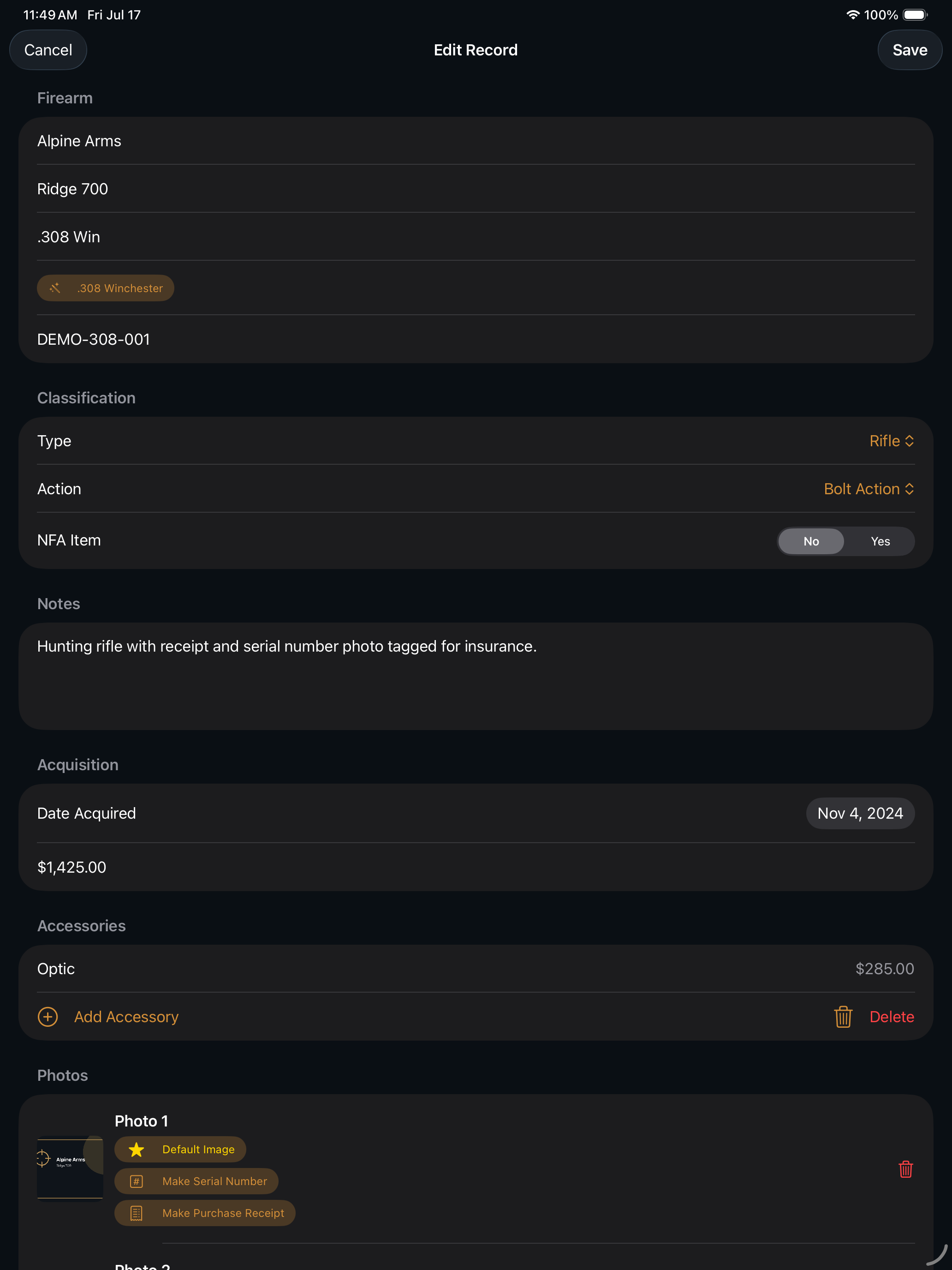 Gun Record screenshot 10