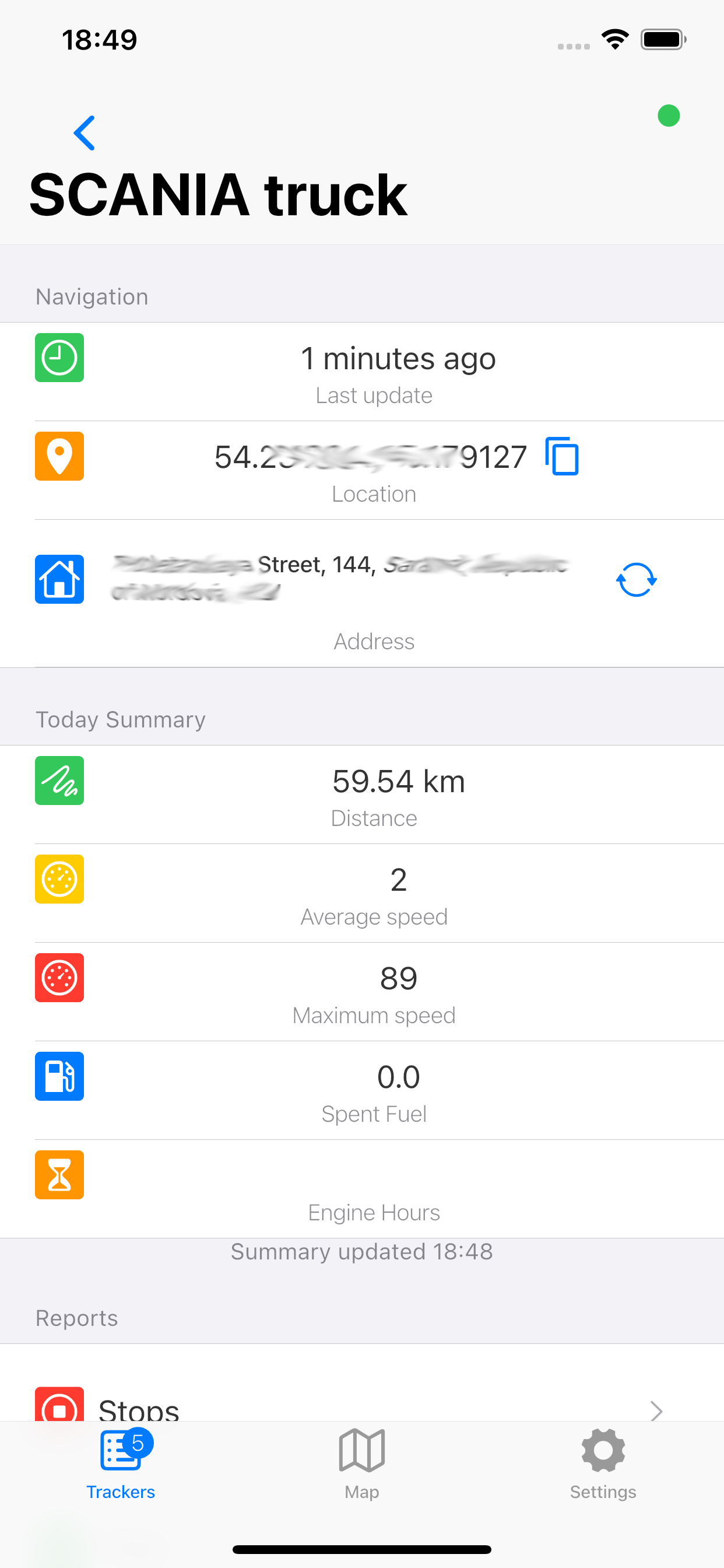 Another Tracking Client