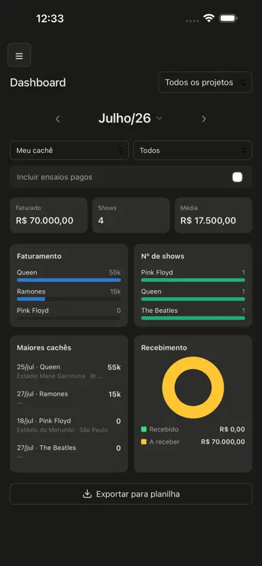 BandWage screenshot 4 of 4