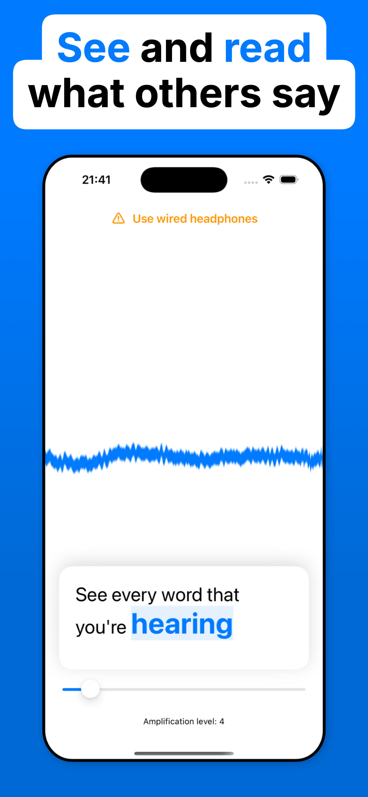Myohren: Amplify Hearing Aid