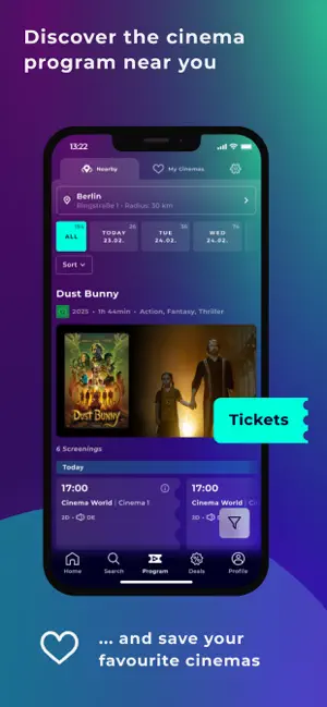 Cineamo - Kino kann mehr! screenshot 2