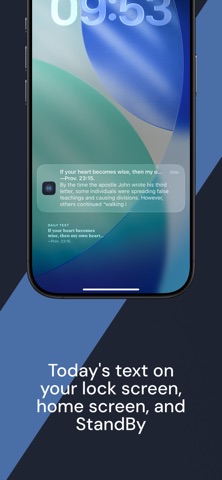 Daily Text - Widget & Reminder screenshot