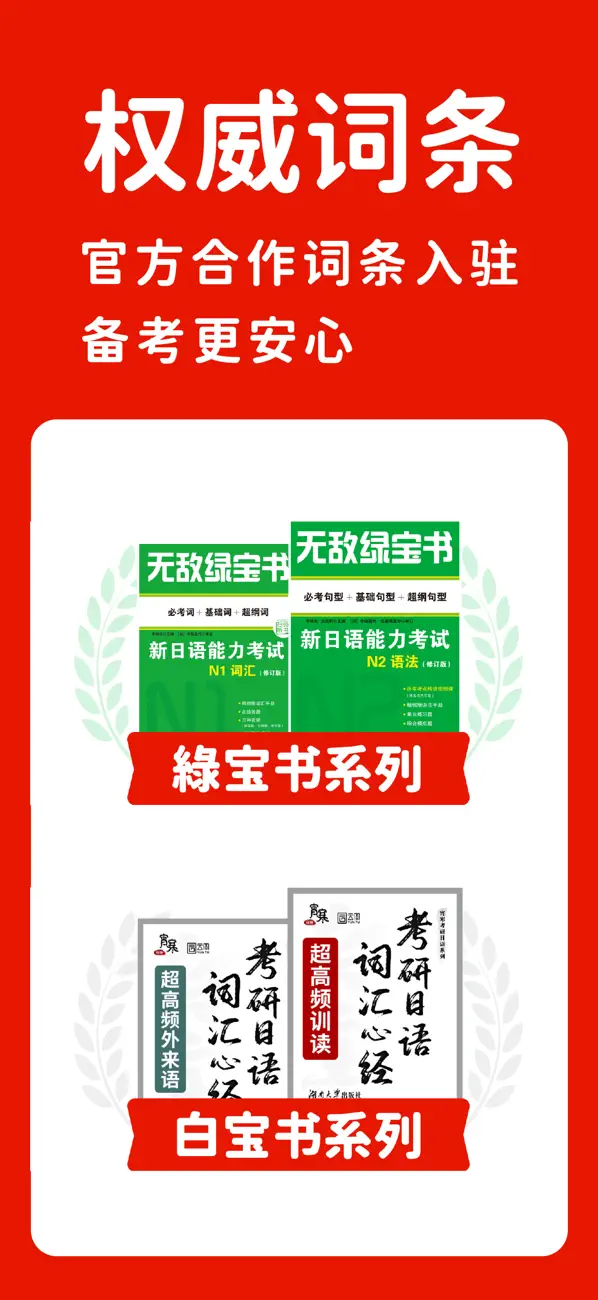 Screenshot #2 pour MOJiTest: 日语考级考研高考背词等级备考与词汇量测试