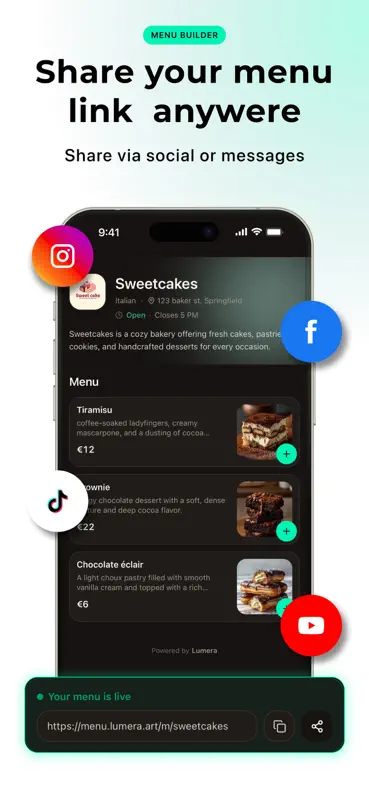 Lumera AI: Food Video Maker screenshot 10 of 10