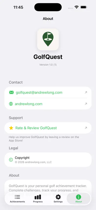 GolfQuest screenshot 5