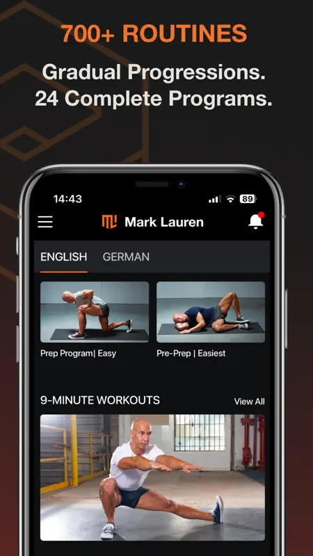 Bodyweight by Mark Lauren screenshot 4 of 5