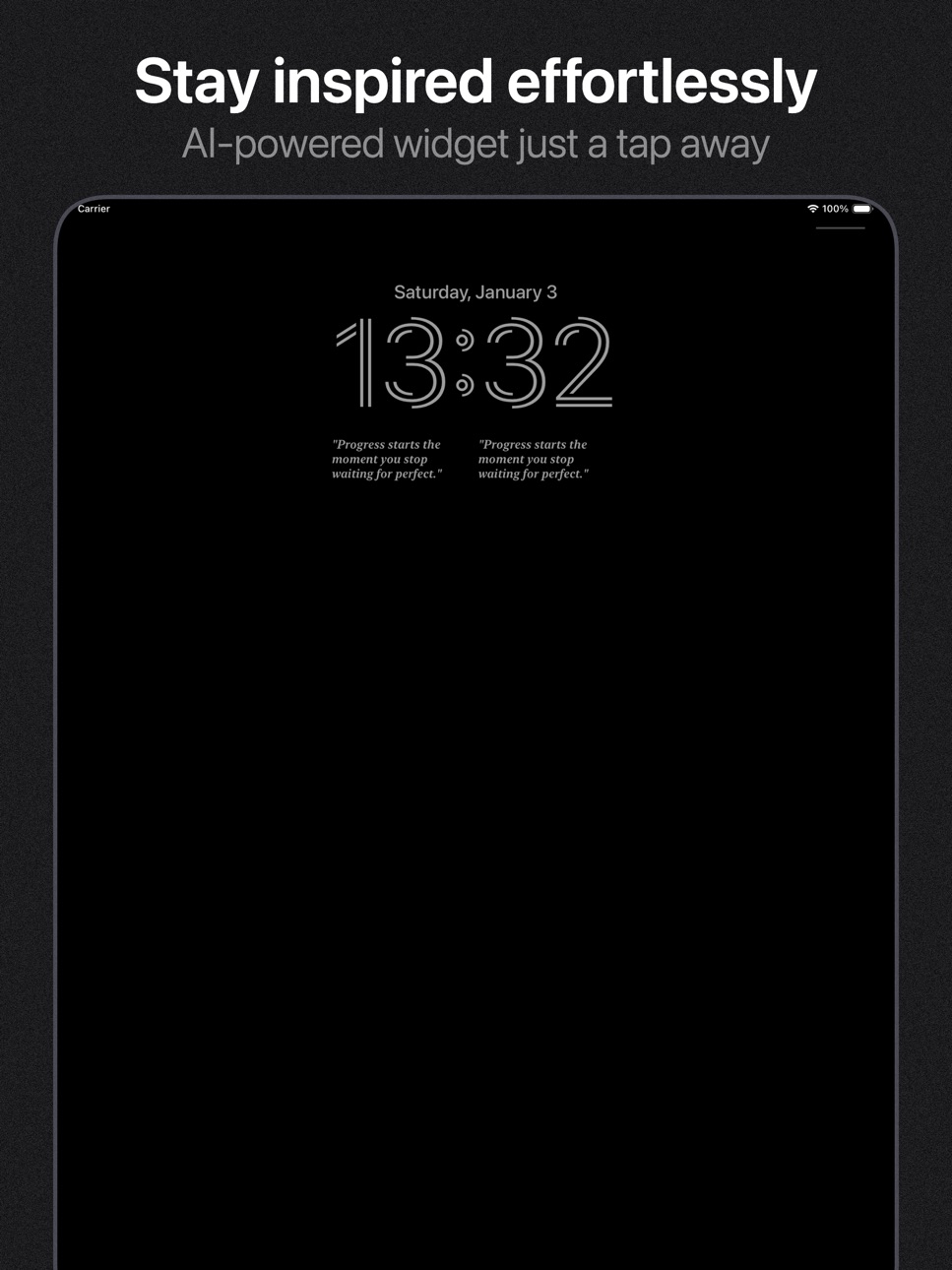 iPad screenshot