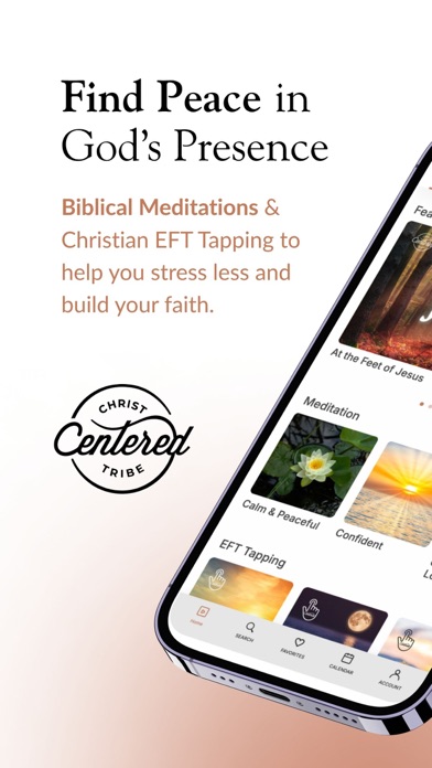 Christ Centered Tribe iPhone screenshot 1 - Health & Fitness app