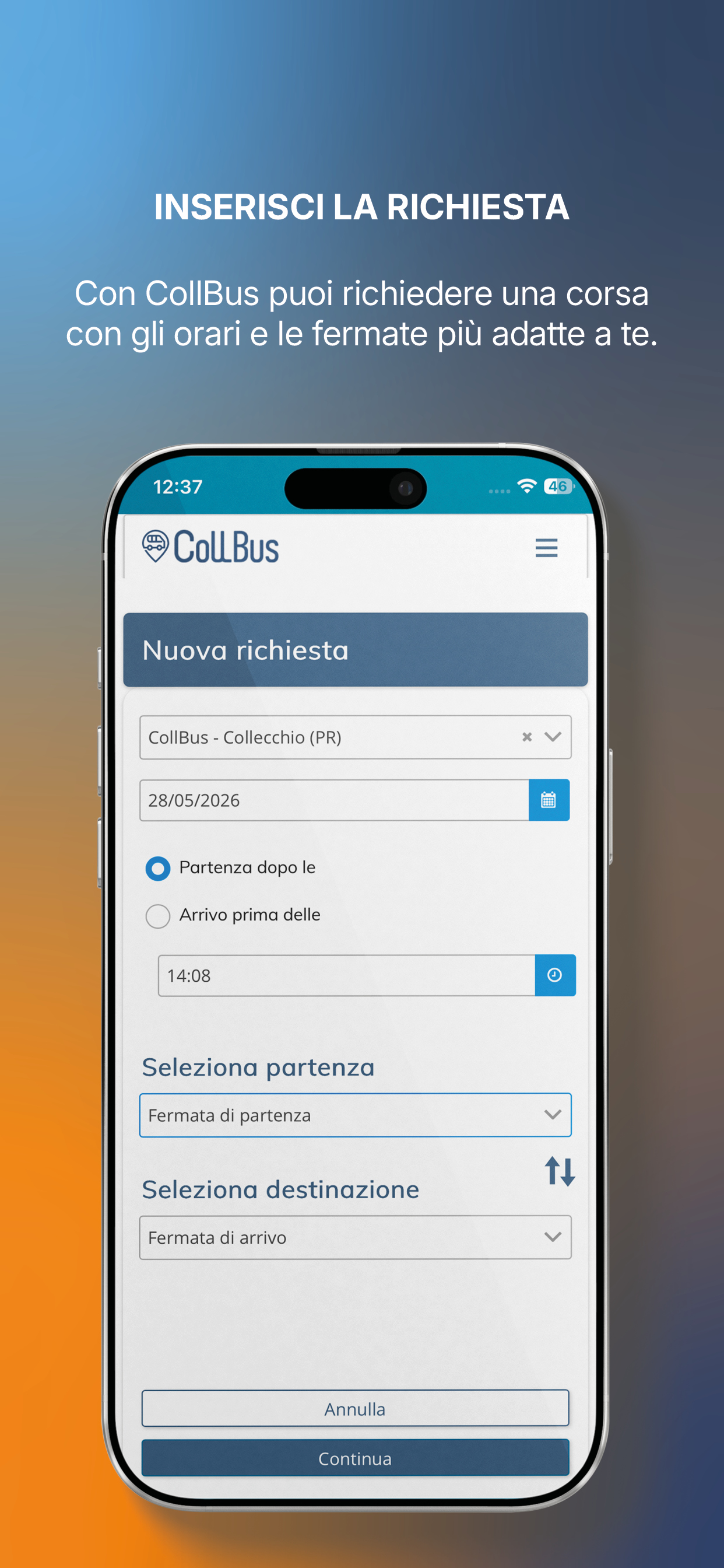 CollBus Servizio a Chiamata screenshot 2