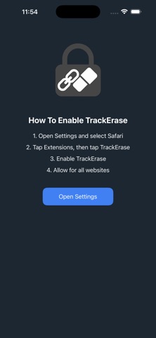 TrackErase screenshot