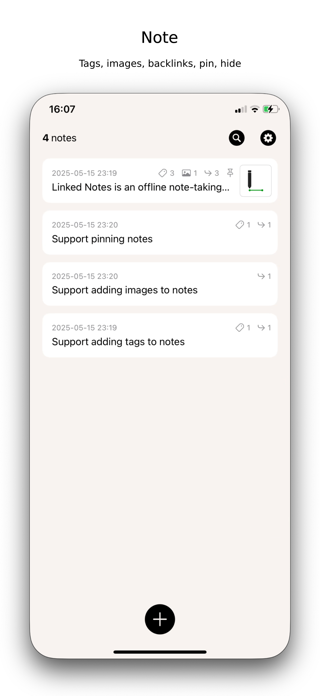 Linked Notes - Bi-directional Screenshot 1 of 4