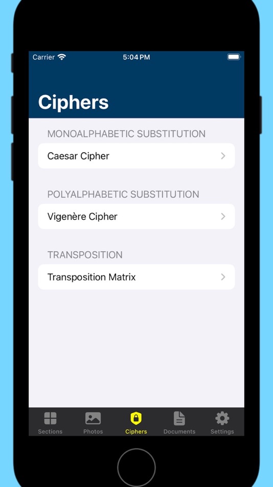#5. Kryptos Tools (iOS) بواسطة: Jeffrey Williams