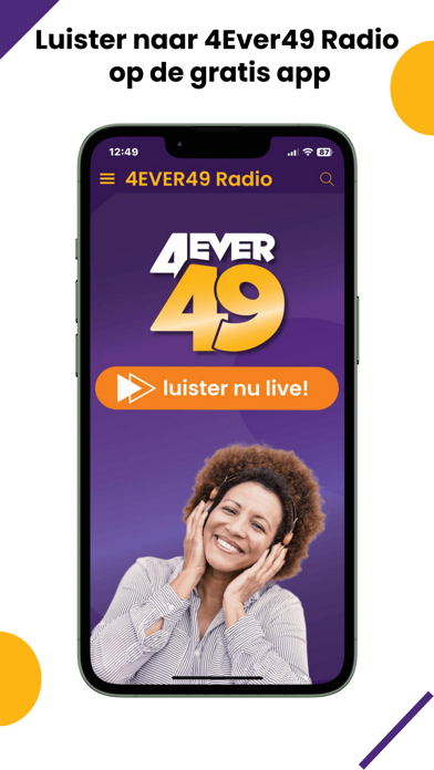 Screenshot #1 pour 4EVER49 Radio