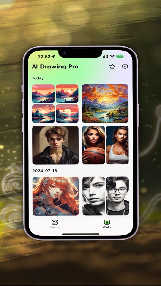 #2. AI Drawing Pro (iOS) 由: Qingdao JikeXuewei Technology Co., Ltd.