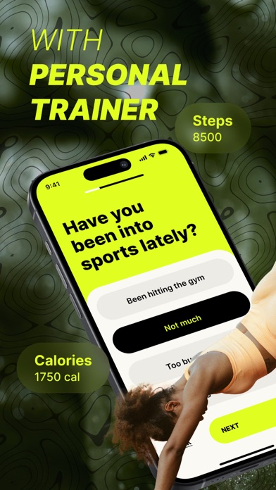 Shapy: Personal Fitness App Screenshot