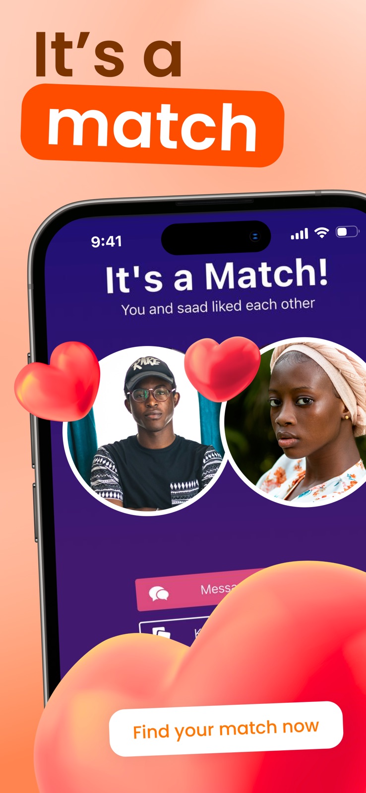 African Abroad: African Dating iphone screenshot 1