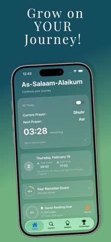 Niyyah Journey- Prayer & Quran screenshot