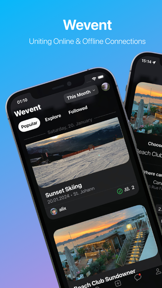 #1. Wevent - Vibe Together (iOS) 由: Solveware UG (haftungsbeschraenkt)