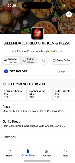 ALLENDALE FRIEDCHICKEN & PIZZA screenshot 2