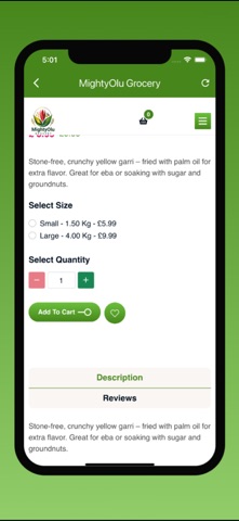 MightyOlu Grocery screenshot