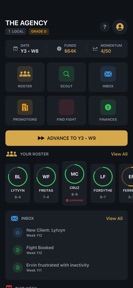 Pure MMA: Manager screenshot