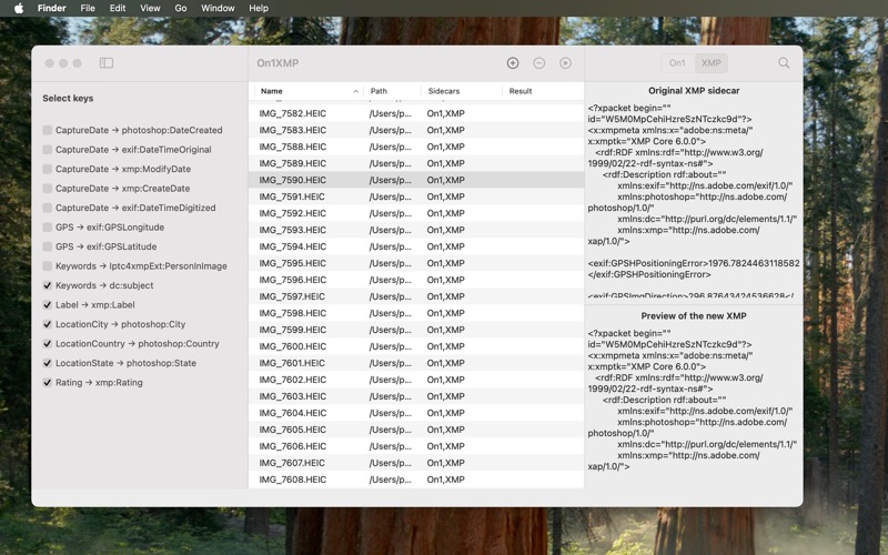 App screenshot