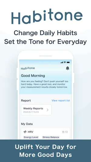 Habitone: HRV, Stress, Health screenshot 1
