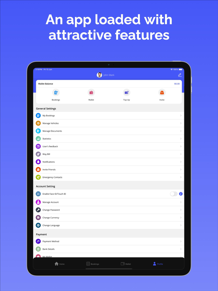 XRideParcel Driver App