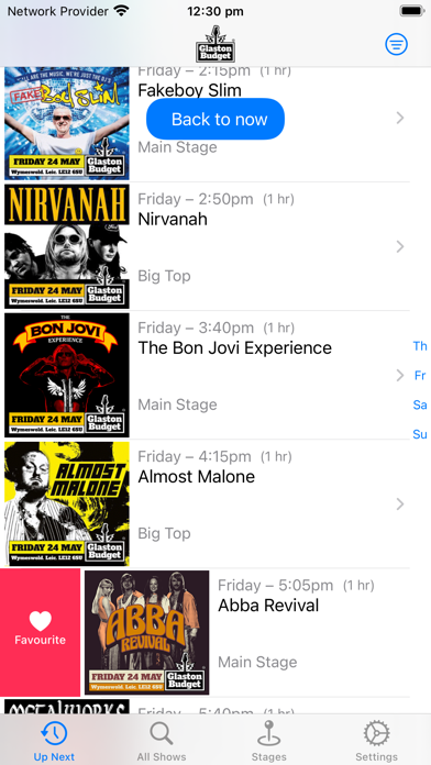Glastonbudget Screenshot