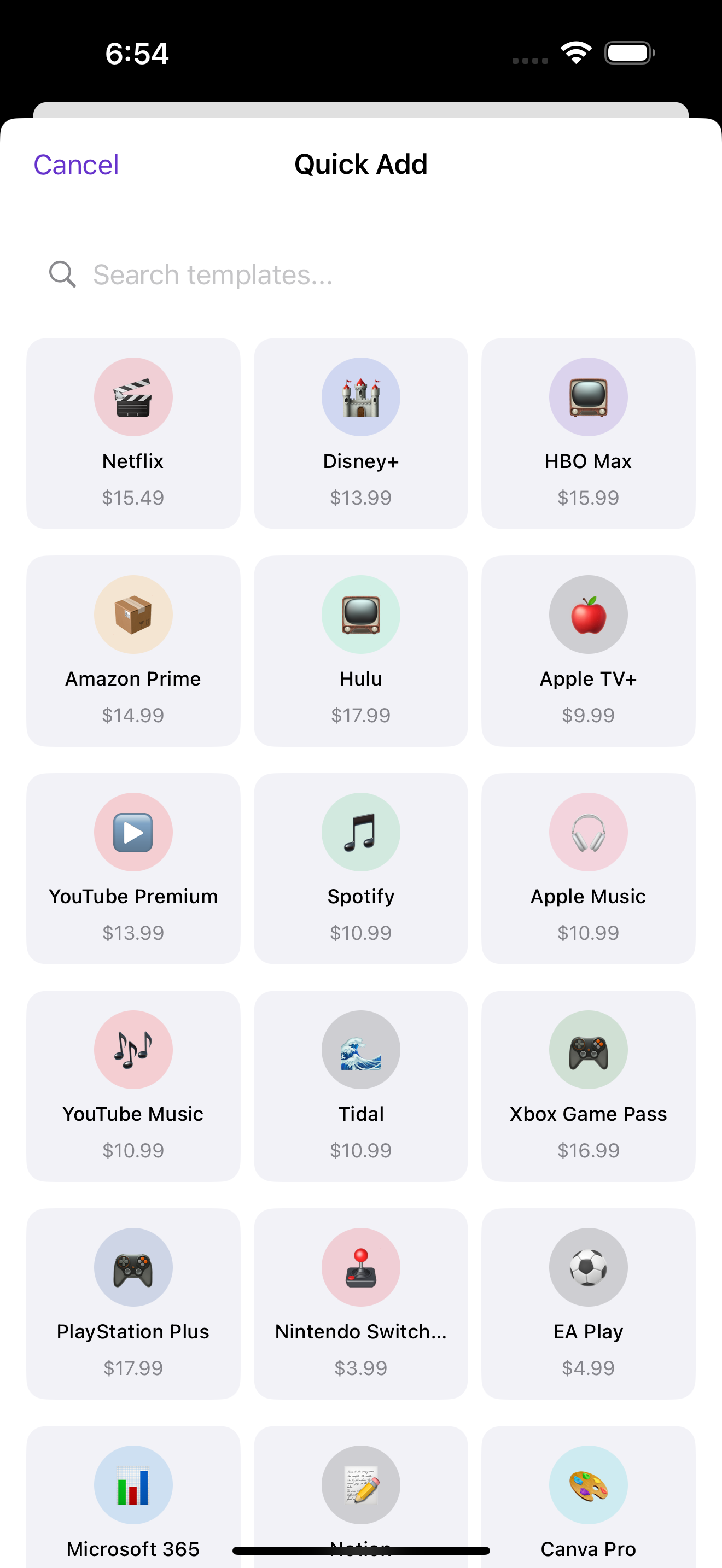 SubFlow - Subscription Manager screenshot 3