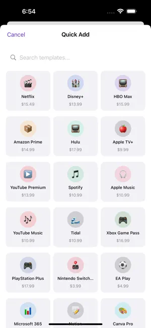 SubFlow - Subscription Manager screenshot 3