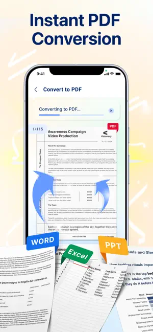SnapDoc PDF - AI Scanner screenshot 1