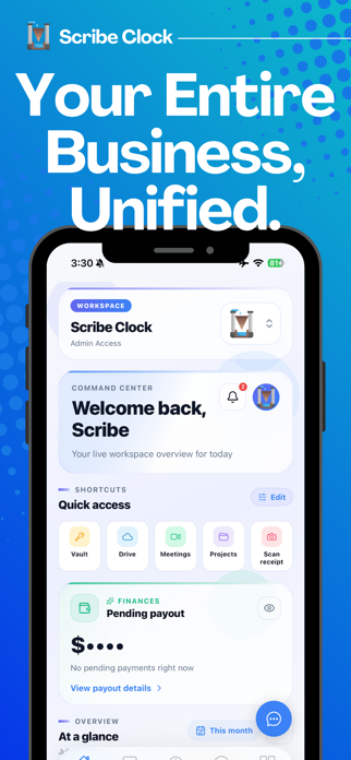 Scribe Clock Screenshot 1 of 6