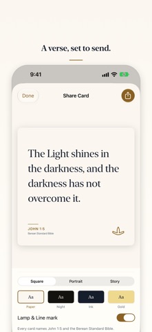 Lamp & Line – Bible Reader Screenshot 6 of 10