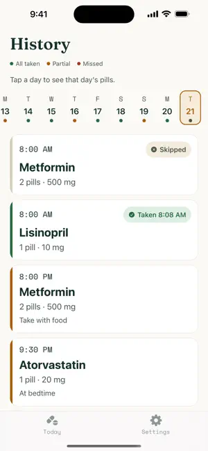 Pill Tracker: Video Proof screenshot 4